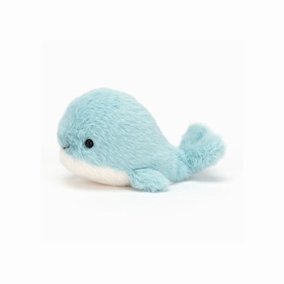 Jellycat Fluffy Whale Australia | 083714TYO